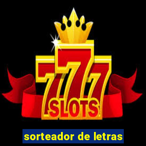 sorteador de letras